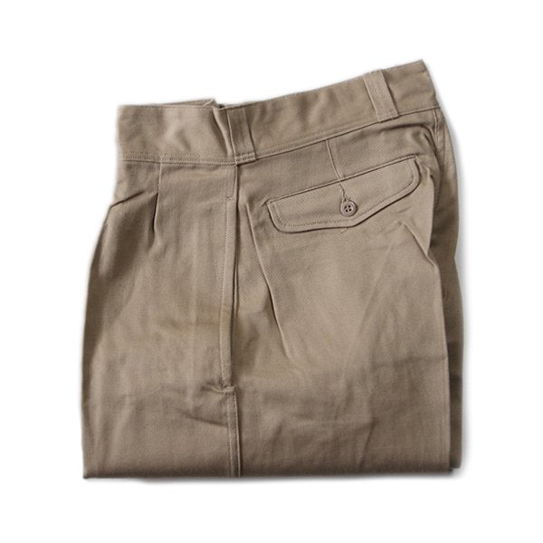 N.O.S FRENCH ARMY M-52 CHINO TROUSER (SIZE 12)