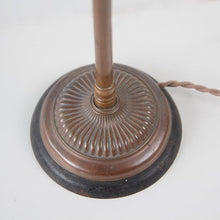 Load image into Gallery viewer, ANTIQUE &quot;FARIES&quot; BRASS C-ARM DESK LAMP
