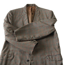 Load image into Gallery viewer, 1960&#39;s &quot;TOP O MART&quot; PLAID THREE BUTTON JACKET (LARGE)
