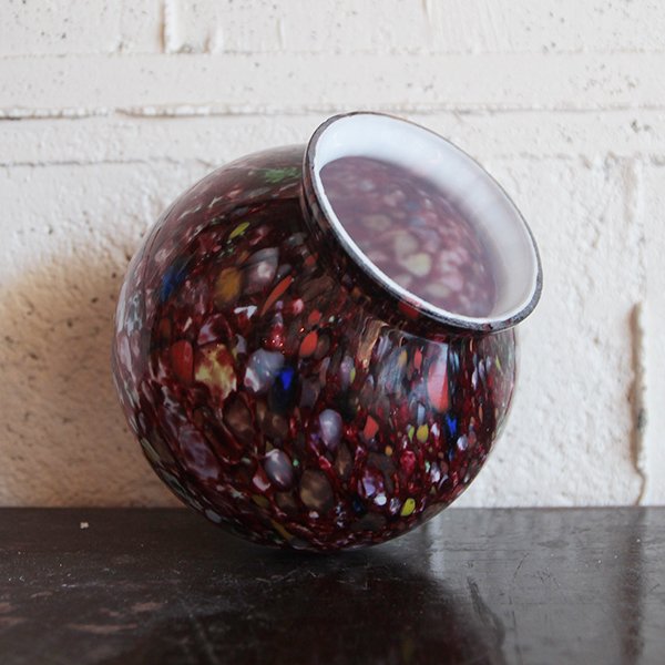 Antique】~1930s End Of Day Lamp Shade エンドオブデイ ガラス ランプ