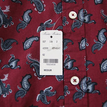 Load image into Gallery viewer, NOS &quot;BROOKS BROTHERS&quot; BD PAYSLEY SHIRT (MEDIUM)
