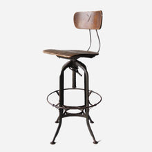 Load image into Gallery viewer, VINTAGE &quot;TOLEDO&quot; SWIVEL HIGH CHAIR
