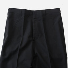 Load image into Gallery viewer, NOS 1960&#39;s &quot;HUBBARD&quot; TAPARED SLACKS BLACK (W33)
