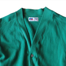 Load image into Gallery viewer, 1980&#39;s &quot;RUSSELL ATHLETIC&quot; SWEAT CARDIGAN (LARGE)
