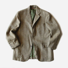 Load image into Gallery viewer, 1960&#39;s &quot;BROOKS BROTHERS&quot; THREE BUTTON WOOL JACKET (SMALL SHORT)
