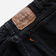 Load image into Gallery viewer, 1990&#39;s &quot;LEVI&#39;S&quot; 550 BLACK DENIM PANTS (W34) MADE IN USA
