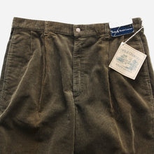 Load image into Gallery viewer, NOS &quot;POLO COUNTRY&quot; CORDUROY SLACKS (W36)
