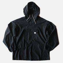 画像をギャラリービューアに読み込む, MADE IN U.S.A 1960&#39;s BLACK COTTON ANORAK PARKA (LARGE) MINT CONDIION
