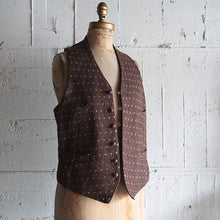 画像をギャラリービューアに読み込む, ANTIQUE WOOL SUIT VEST (MEDIUM)
