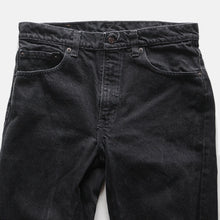 Load image into Gallery viewer, 1990&#39;s &quot;LEVIS&quot; 512 SLIM TAPARED BLACK DENIM (W33 L32) MADE IN USA
