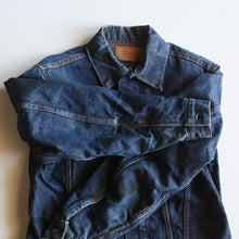Load image into Gallery viewer, 1960&#39;s &quot;LEVI&#39;S&quot; 70505 BIG-E DENIM JACKET WITH TROY BLANKET (38 MEDIUM)
