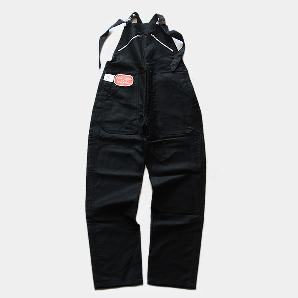 60s black moleskin cover coveralls