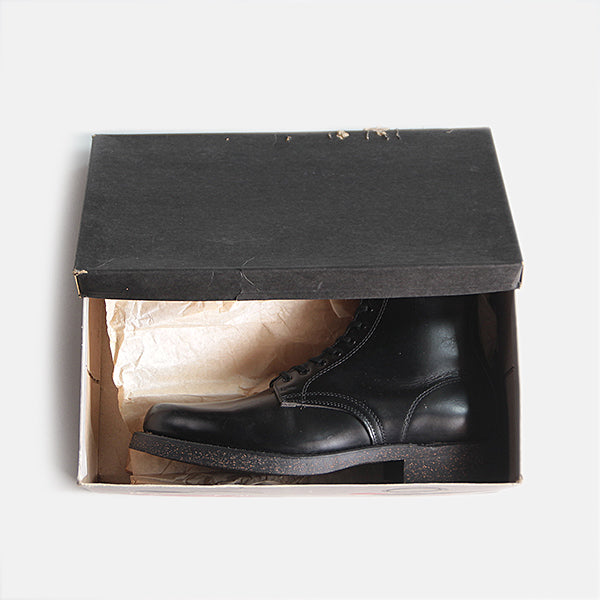 N.O.S 1960's CORK SOLE WORK BOOTS WITH BOX (7 HALF D)