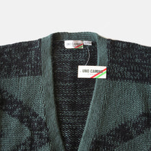 Load image into Gallery viewer, N.O.S 1980&#39;s &quot;UNO CAMINO&quot; WOOL BIG CARDIGAN (UNISEX)
