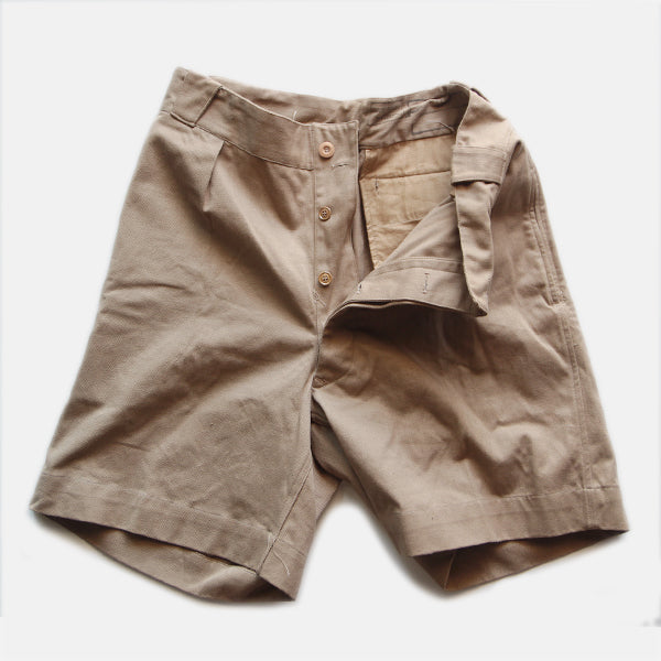 N.O.S 1950's FRENCH ARMY M-52 SHORTS (W34)