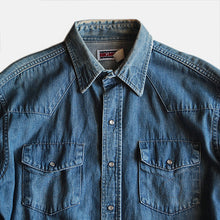 Load image into Gallery viewer, 30% OFF 1980&#39;s &quot;BIG MAC&quot; DENIM WESTERN SHIRT (LARGE)
