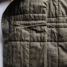 画像をギャラリービューアに読み込む, 1950&#39;s FRENCH ARMY COTTON QUILTING JACKET (LARGE) MINT CONDITION
