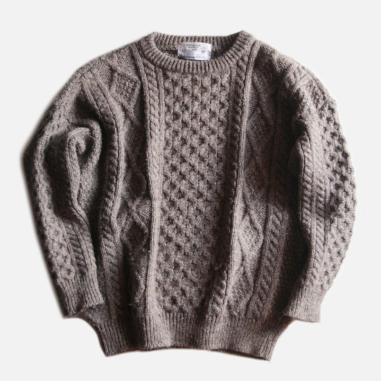 OLD FISHERNMAN WOOL SWEATER (LARGE)