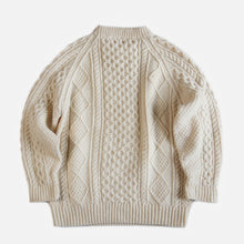 画像をギャラリービューアに読み込む, OLD FISHERMAN WOOL SWEATER (LARGE)
