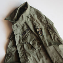 Load image into Gallery viewer, 1960&#39;s &quot;U.S.ARMY&quot; JUNGLE FATIGUE JACKET NON LIP (LARGE SHORT)

