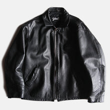 画像をギャラリービューアに読み込む, OLD &quot;SCHOTT&quot; SINGLE RIDERS LEATHER JACKET (44 X-LARGE)
