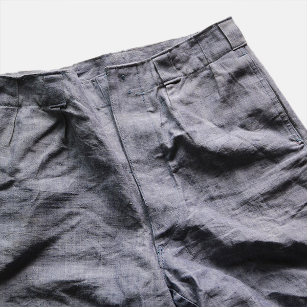 50〜60's【フランス軍】　FRENCH NAVY LINEN SHORTS 60's French Navy Linen Shorts | Daily Dress Market