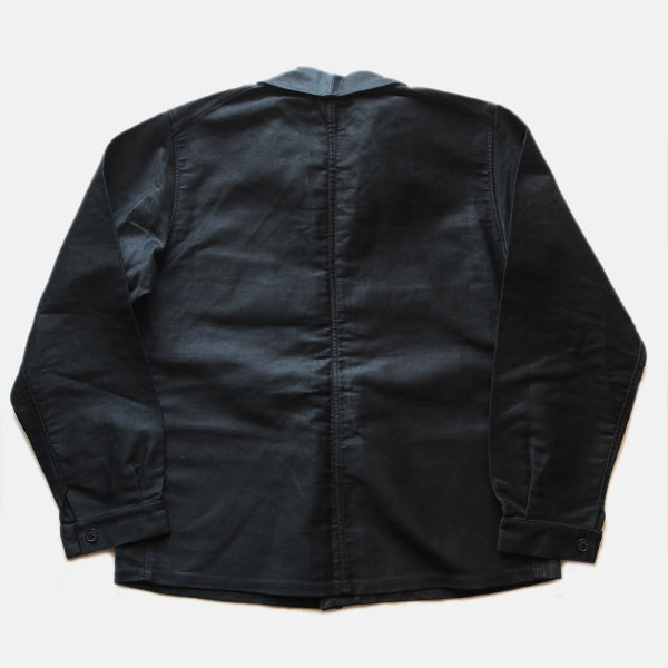 N.O.S 1950's BLACK MOLESKIN WORK JACKET (LARGE) – BURMA-SHAVE