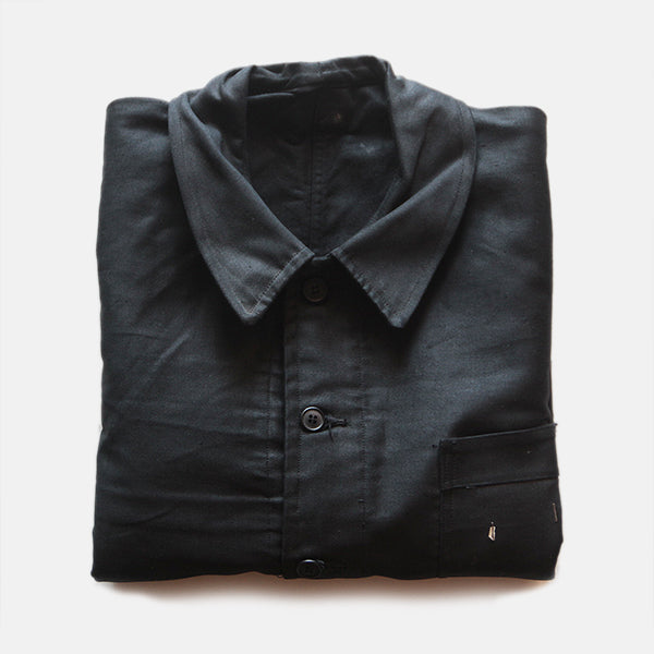 N.O.S 1950's BLACK MOLESKIN WORK JACKET (LARGE) – BURMA-SHAVE