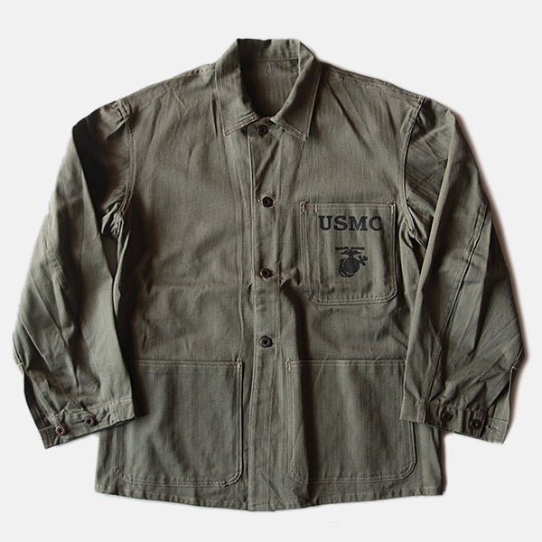 40s P-41 HBT USMCジャケット MADE IN U.S.A N.O.S 1940's 