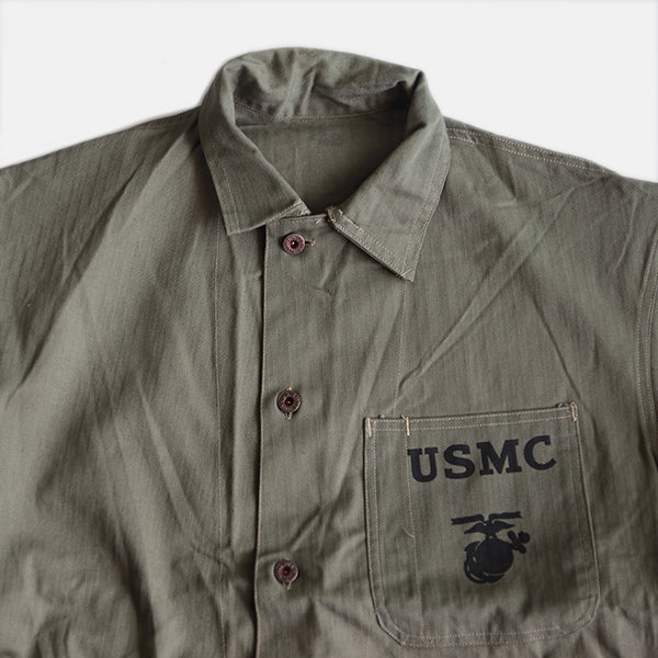 極美品　40s U.S.N. N-3 HBT ジャケット　希少34 1940's “ US-NAVY ” / “ TYPE N-3 ” HBT UTILITY JACKET / W