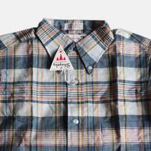 Load image into Gallery viewer, N.O.S 1960&#39;s MADRAS COTTON B.D S/S SHIRT (SMALL)
