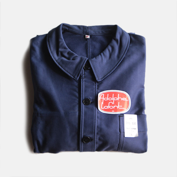 ジャケット・アウター carverno0004678 50s 60s adolphe 50s France Vintage Adolphe Lafont Blue Moleskin
