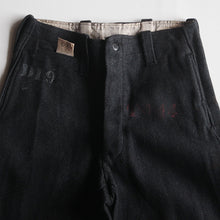 Load image into Gallery viewer, ～1930&#39;s &quot;U.S.N&quot; SUBMARINE WOOL TROUSER WITH STENCIL (W31)
