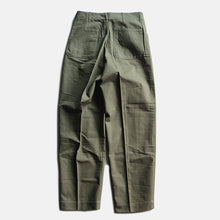 Load image into Gallery viewer, N.O.S 1940&#39;s &quot;U.S.N&quot; N-3 H.B.T TROUSER (W32)
