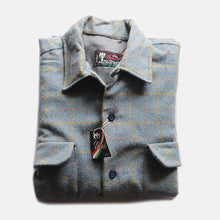 画像をギャラリービューアに読み込む, N.O.S 1960&#39;s LINEN WOOL BOX SHIRT (LARGE)
